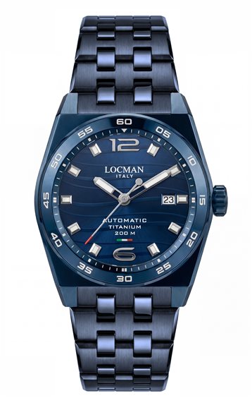 Armbanduhr Locman Herr in Titan 0224B02A-BBBLNKBB - 0224B02A-BBBLNKBB